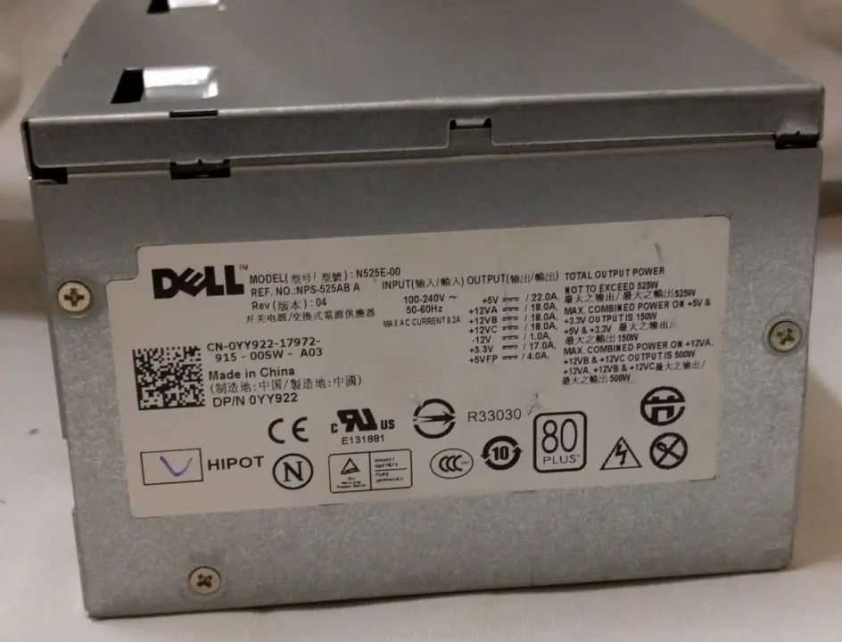 YY922 | N525E-00 | NPS-525AB A