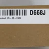 D668J Box Label